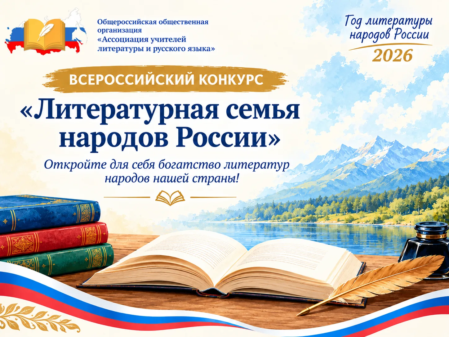 Творческий конкурс «Литературная семья народов России»